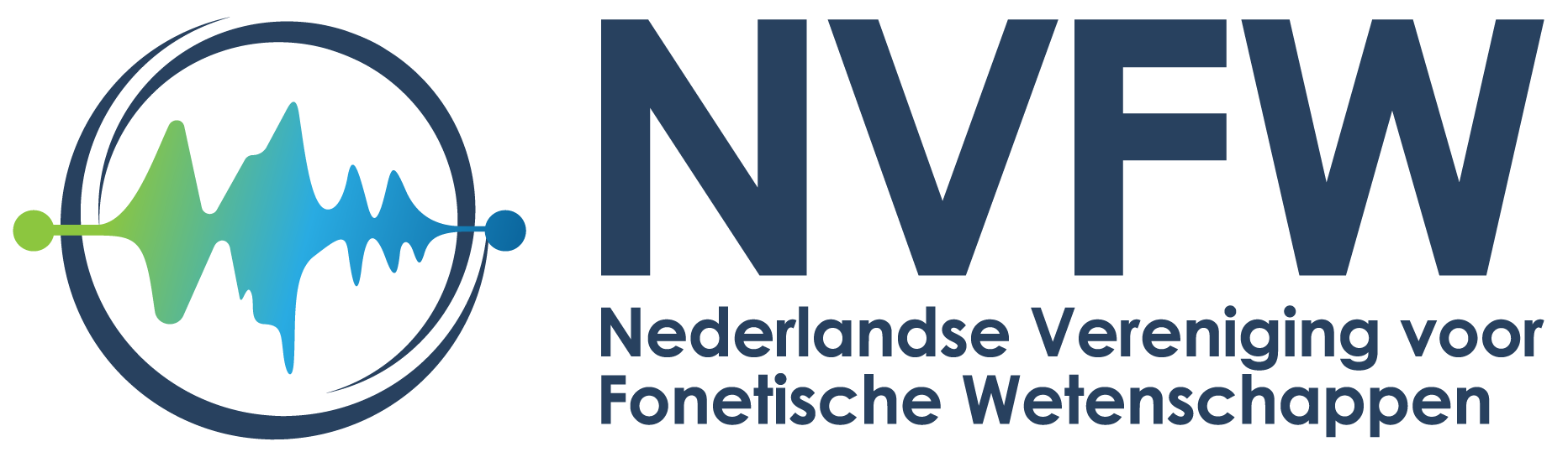 Logo of the Nederlandse Vereniging voor Fonetische Wetenschappen (NVFW)